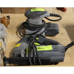 ELECTRIC JIG SAW AND PALM SANDER