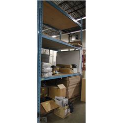 SECTION OF PALLET RACKING, 2 UPRIGHTS & 7 BEAMS