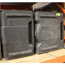 LOT OF 2 RENTAL POP UP DISPLAYS