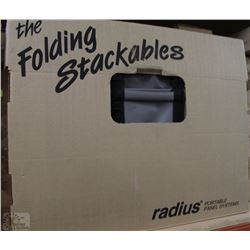 RADIUS THE FOLDING STACKABLE DISPLAY
