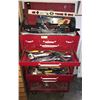 Image 3 : RED TOOL CHEST WITH CONTENTS