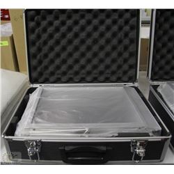 NEW ZED-UP LITERATURE STAND IN BLACK CASE