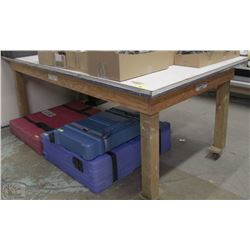 LARGE WORK/CUTTING TABLE