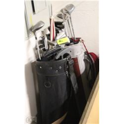 LOT OF TWO GOLF CLUB SETS IN BAGS