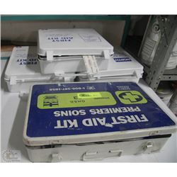 LOT OF 4 FIRST AID KITS