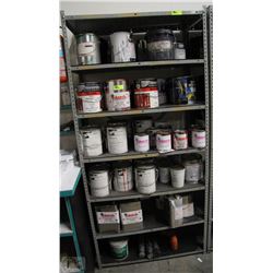 LOT OF ASSORTED PRINTING PRESS PAINT