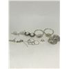 Image 2 : #15-7 PAIRS OF ASSORTED STERLING SILVER EARRINGS