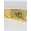 Image 1 : #18-5 GIFT ENVELOPES OF 24KT GOLD FOIL SANTA
