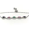 Image 1 : #23-STERLING SILVER ADJUSTABLE BRACELET WITH