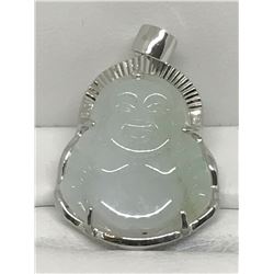 #30-STERLING SILVER BUDDHA PENDANT