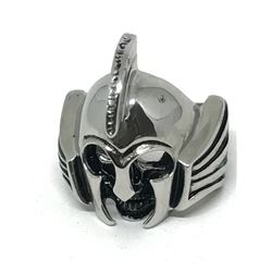 #50-STERLING SILVER MEN'S WARRIOR