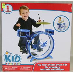 NEW KID CONNECTION MY FIRST METAL DRUM SET
