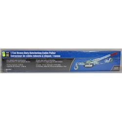NEW POWER FIST 1 TON HEAVY DUTY RATCHETING CABLE