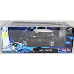 NEW MAISTO 1:18 SCALE DIECAST MINI COOPER. NEW IN