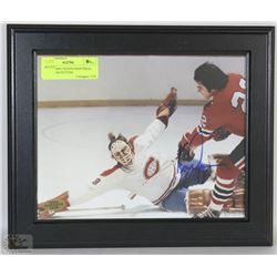 KEN DRYDEN SIGNED MONTREAL CANADIENS PICTURE