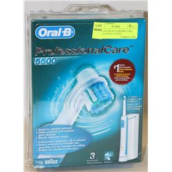 NEW ORAL-B PROFESSIONAL CARE 5500 3D ACTION TOOTH-