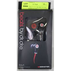 REPLICA BEATS BY DR.DRE IN EAR HEADPHONES BLACK