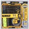 Image 1 : DEWALT 46PC MAGNETIC SCREW LOCK KIT  10X