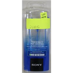 SONY EARBUD STEREO HEAD PHONES FOR SMARTPHONES