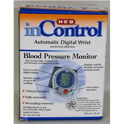 HEB IN CONTROL DIGITAL BLOOD PRESSURE WRIST