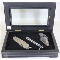 NEW SWISS ARMY STYLE KNIFE W/ KEYCHAIN