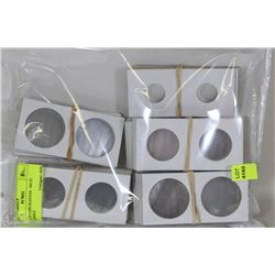 LOT OF COIN SLEEVES - DO IT YOURSELF