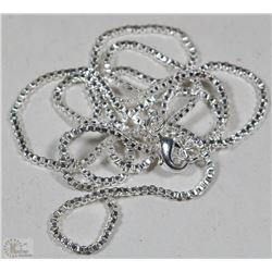 NEW 22" BOX LINK CHAIN