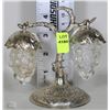Image 1 : VINTAGE GLASS GRAPE BUNCHES WITH SILVER