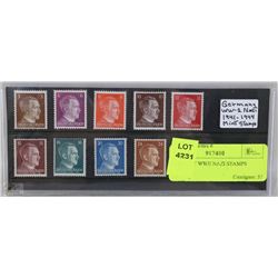 GERMANY WWII NAZI STAMPS
