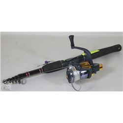 BASS PRO SHOP TELESCOPIC ROD AND LTD ED REEL