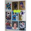 Image 1 : SHEET OF 9 COLLECTIBLE HOCKEY CARDS INCL.