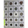 Image 1 : SHEET OF 20 OLD COINS DATED 1773-1976