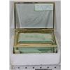 Image 1 : 3 NESTING ETCHED GLASS JEWELRY BOXES