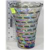 Image 1 : LARGE CARNIVAL GLASS VASE