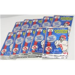 70) ALL WORLD CANADIAN FOOTBALL TRADING CARDS