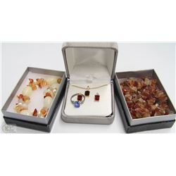 LOT OF 3 ESTATE JEWELRY