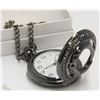 Image 1 : LARGE PREMIUM DOLPHIN POCKET WATCH WITH CHAIN