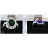 Image 1 : LOT OF 2 WOMENS FASHION RINGS