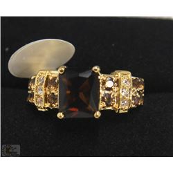 GOLD FILLED/PLATED RING SZ 8