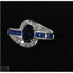 WHITE GOLD FILLED/PLATED RING SZ 7