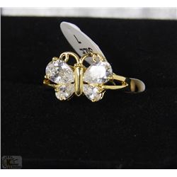 GOLD FILLED/PLATED RING SZ 7