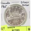 Image 1 : CANADA MINT 1965 SILVER DOLLAR