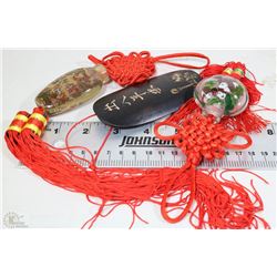 FENG SHUI CHINESE GOOD LUCK KNOT TASSLES WITH