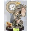 Image 1 : SAFARI ELEPHANTS CLOCK