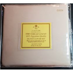 EGYPTIAN COTTON QUEEN SIZE DUVET SET