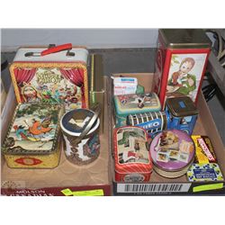 VINTAGE COLLECTOR'S TINS FLAT 2 /RARE BARDAHL