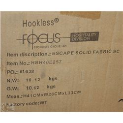 CASE OF HOOKLESS SHOWER CURTAINS