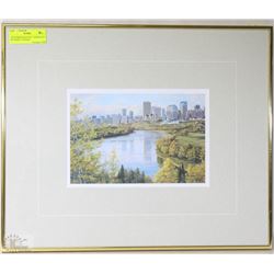 "SEPTEMBER SKYLINE - EDMONTON" BY ISABEL LEVESQU