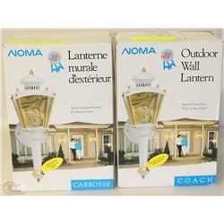 NEW 2 NOMA OUTDOOR WALL LANTERN