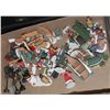Image 1 : FLAT OF 40 LEMAX CHRISTMAS FIGURINES & ACCESSORIES